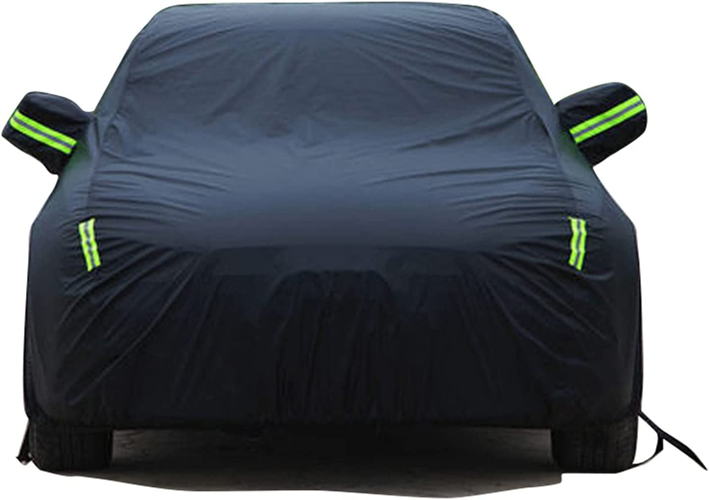 SAKAKI SAKAKI Car Cover Waterproof All Weather UV Protection Outdoor Full Car Cover Universal Fit for SUV up to 201" Black