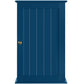 3 Tiers Wall Mounted Storage Cabinet Single Door Store Medicine Foods Cups for Bathroom Kitchen Living Room, Navy Blue