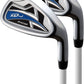 Remarkable Right Handed Junior Golf Club Set for Age 9 to 12 (Height 4'4" to 5') Set Includes: Driver (15"), Hybrid Wood (25*), 7, 9 Iron, Putter, Bonus Stand Bag & 2 Headcovers