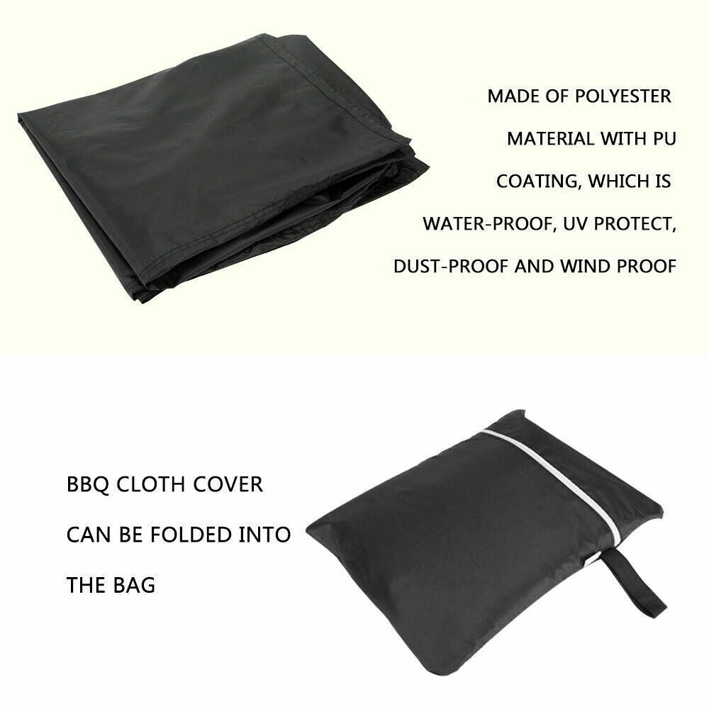 BBQ Gas Grill Cover 57 Inch Barbecue Waterproof Outdoor Heavy Duty Protection