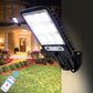1200W LED Solar Flood Light Motion Sensor Security Wall Street Yard Outdoor Lamp