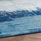 Alayna Abstract Area Rug, 5' X 7' 5", Blue