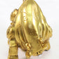 Feng Shui 4" Golden Money Bull ~ Ox Wealth Statue Figurine Chinese Zodiac Home Decor Gift ~ Wall Street Golden Bull