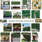 Artificial Green Wall Panel,10"X 10"(12Pcs) Boxwood Faux Grass Wall Panels for Interior Wall, Backdrop Wall,Garden Wall and Indoor Outdoor Plant Wall Decor