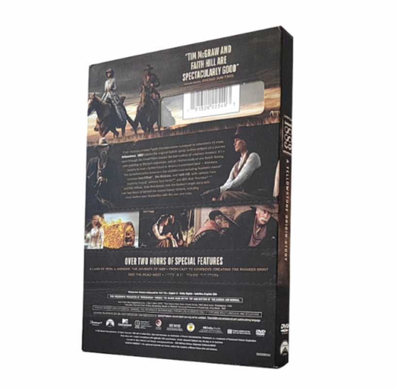 1883: a Yellowstone Origin Story (DVD, 2022, 4-Disc Set) Region 1 New