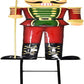 Christmas Nutcracker Yard Stakes 2 Pack Metal Soldier Outdoor Decorations Lawn Decor for Holiday Signs Pathway Driveway Nutcrackers 27.5" Tall