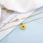 Jeka Handmade Sunflower Boho Bracelet Friendship Jewelry for Women Girl 2 Set