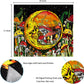 Trippy Mushroom Tapestry Moon Tapestry Skeleton Tapestry Skull Plants Tapestries Snail and Butterfly Tapestry Wall Hanging for Room(51.2 X 59.1 Inches)