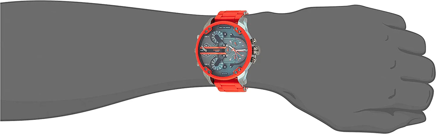 Diesel Men'S Mr. Daddy 2.0 Stainless Steel Chronograph Quartz Watch