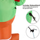 Christmas Inflatables Outdoor Decorations, 6 FT Inflatable Gingerman Couple with Build-In Blow up Inflatables for Christmas Party Indoor, Outdoor, Yard, Garden, Lawn Winter Decorations