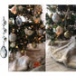 30Pcs Christmas Drops Ornaments Festival Party Xmas Tree Hanging Decorations