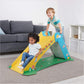 Pop2Play Toddler Playground Indoor Slide for Kids – Durable Eco-Friendly Foldaway Cardboard Slide (Sunny)