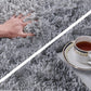 Shag Area Rug, 5X7 Ft Tie-Dyed Light Grey Upgrade Anti-Skid Durable Rectangular Cozy Rug, High Pile Soft Throw Rug for Nursery Room Living Room