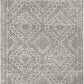 Vasiliki Moroccan Tribal Shag Area Rug, 2' X 3', Silver