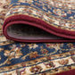 Kirsten Traditional Oriental Red Scatter Mat Rug, 2' X 3'