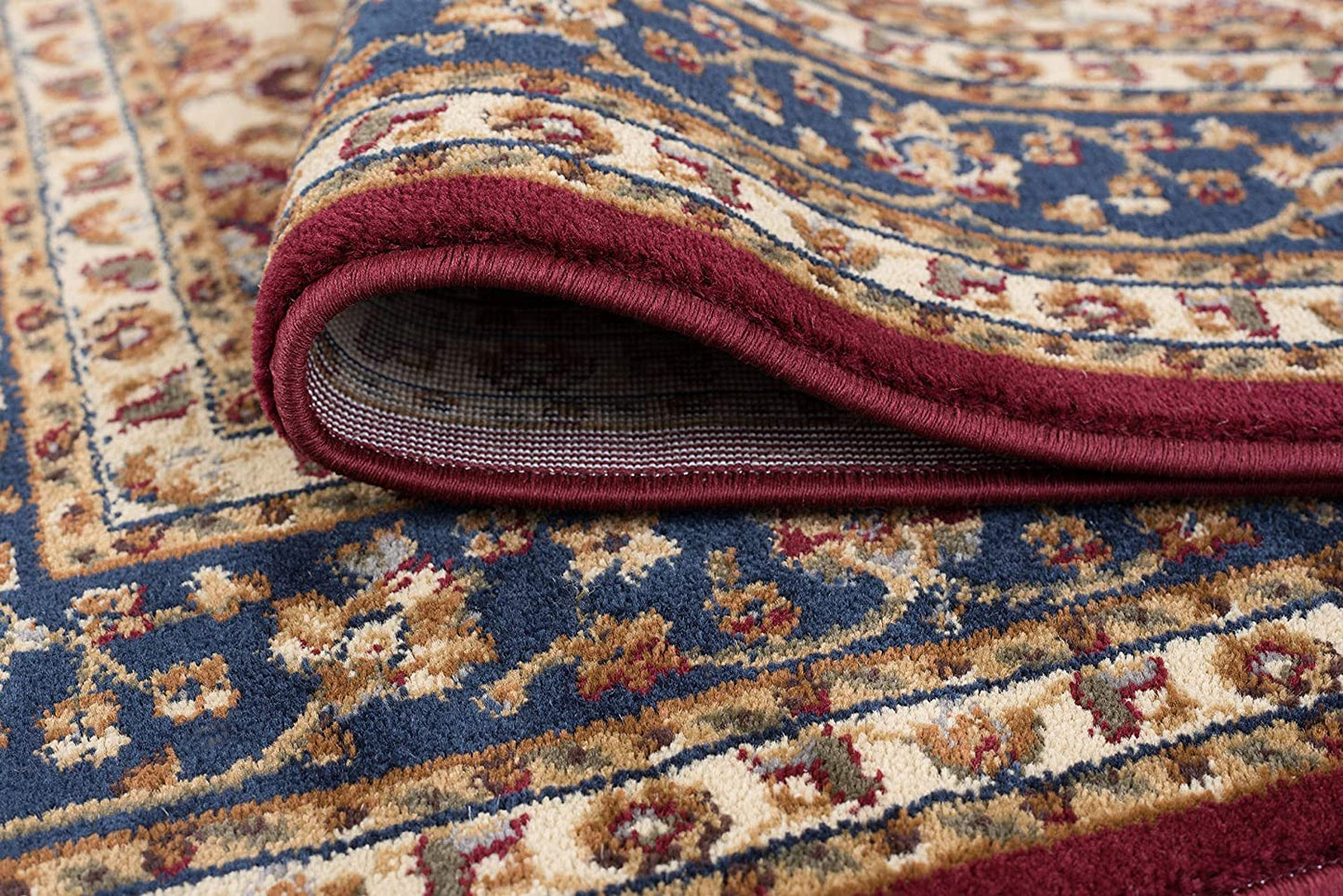 Kirsten Traditional Oriental Red Scatter Mat Rug, 2' X 3'
