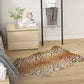 Leopard Rug Cheetah Print Rug Area Carpet Cute Western Decor Animal Skin Rugs for Living Room Bedroom Non-Slip 43.3" L X 29.5" W(3.6Ft X 2.4Ft)