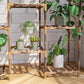 Plant Stand Indoor, Outdoor Wood Plant Stands for Multiple Plants, Tiered Plant Shelf Table Plant Pot Stand for Living Room, Patio, Balcony
