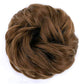 1PCS Messy Hair Bun Hair Scrunchies Extension Curly Wavy Messy Synthetic Chignon for Women Updo Hairpiece