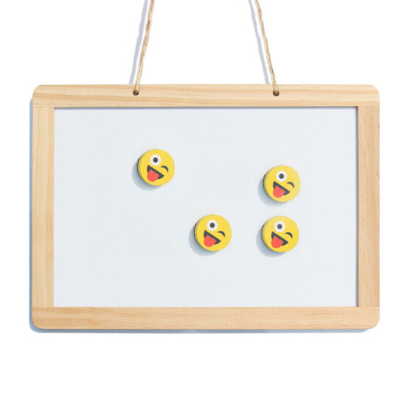 4 Pcs VIZ-PRO Magnetic Eraser Circular Whiteboard Eraser / Dry Erase Erasers