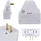 Convenient Sound Activated Clap On/Off Light Switch Wall Socket Outlet Adapter