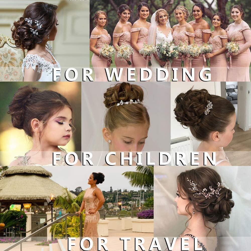 Messy Hair Bun Hair Scrunchies Extension 1PCS Curly Wavy Messy Synthetic Chignon for Women Updo Hairpiece