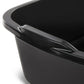 Sterilite 18 Qt. Dishpan Plastic, Black