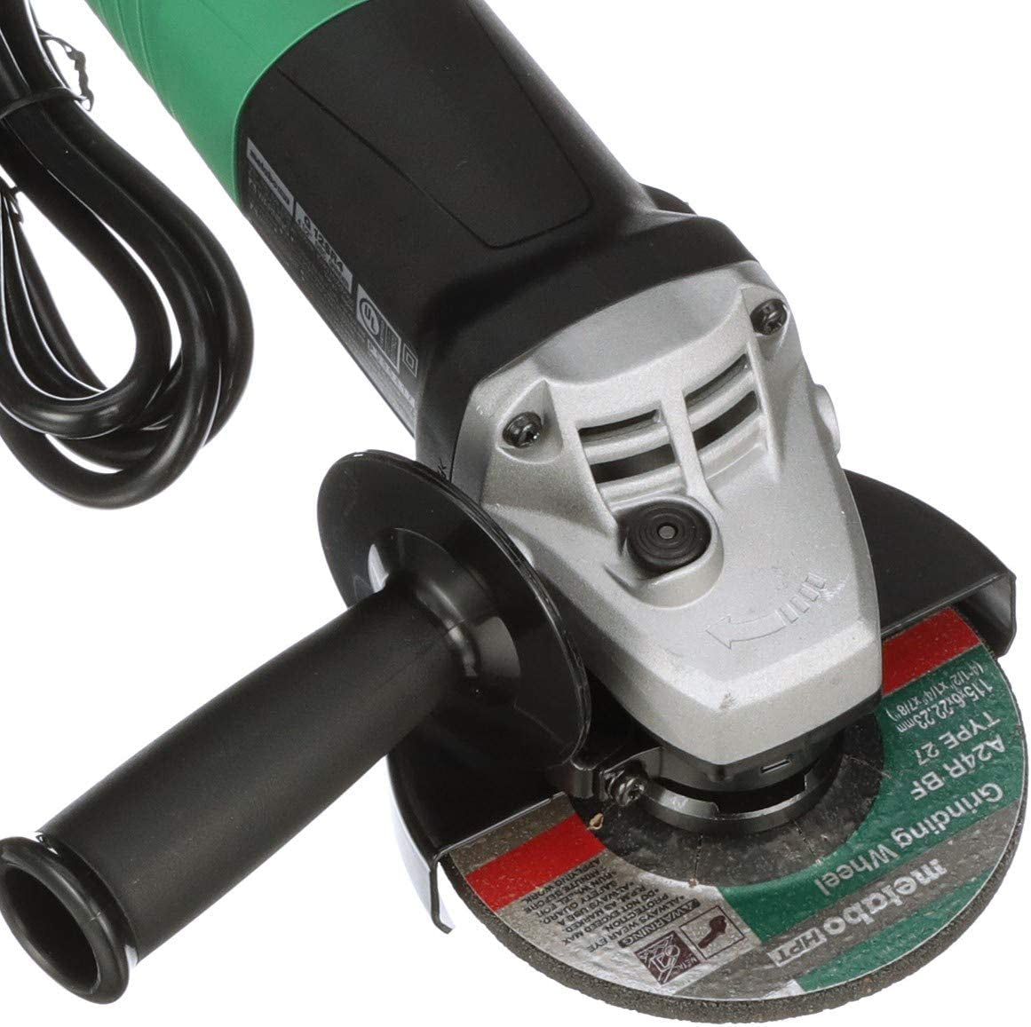 Angle Grinder | 4-1/2-Inch | Includes 5 Grinding Wheels & Hard Case | 6.2-Amp Motor | Compact & Lightweight | G12SR4