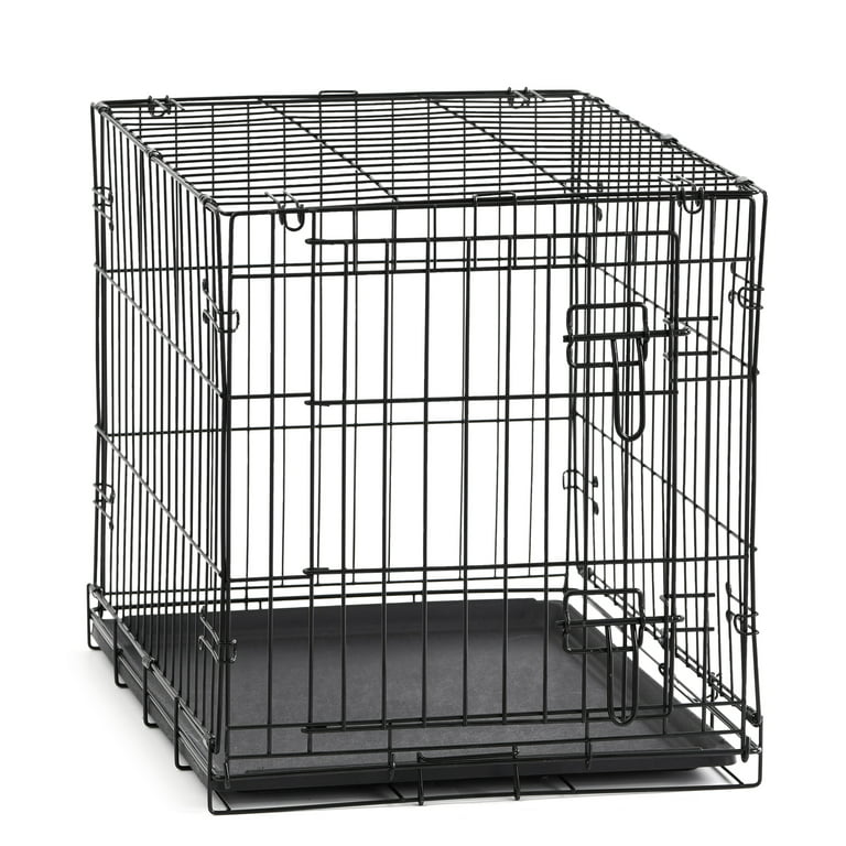 Vibrant Life, Single-Door Folding Dog Crate with Divider, Medium, 30"
