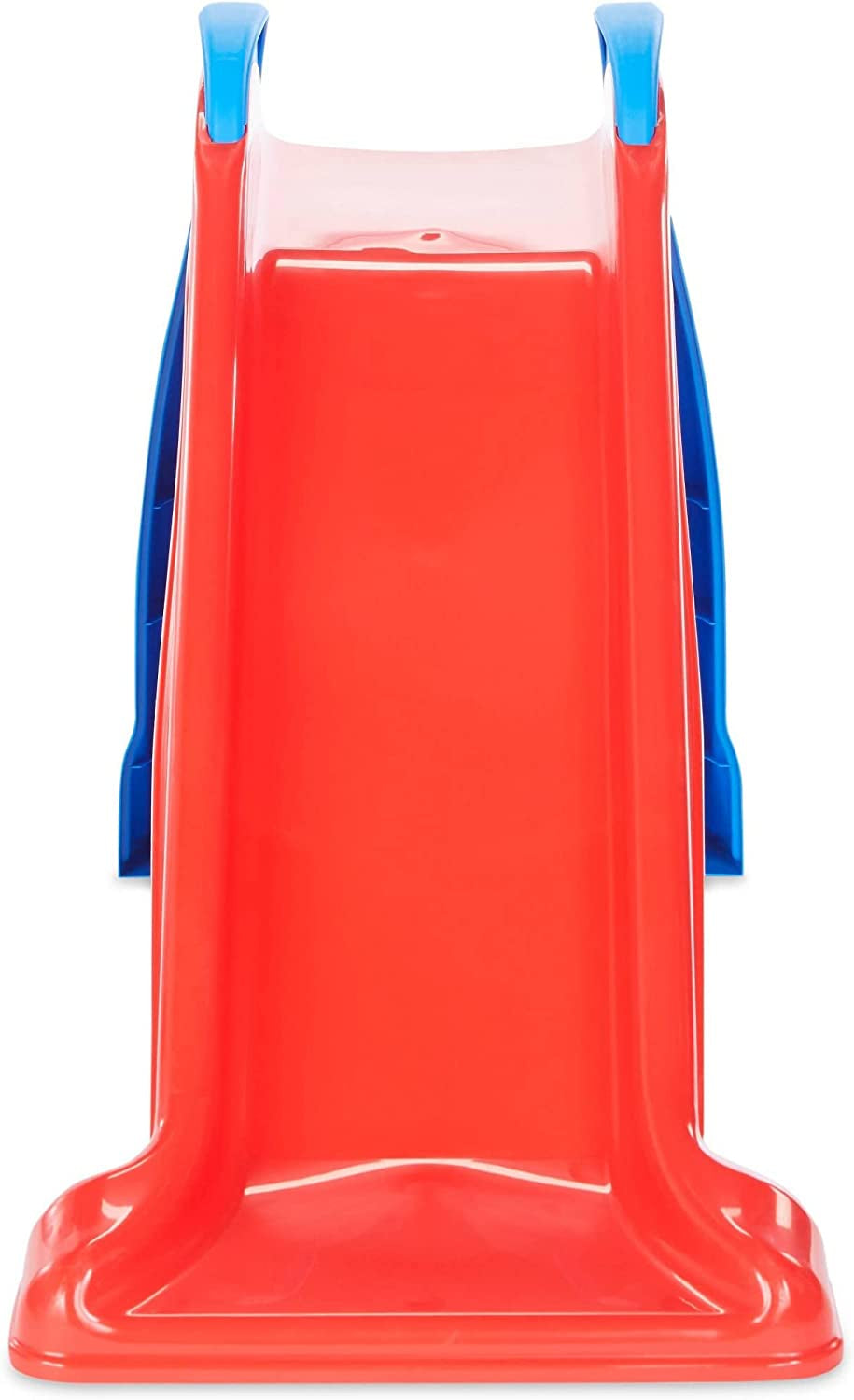 Little Tikes First Slide Toddler Slide, Easy Set up Playset for Indoor Outdoor Backyard, Easy to Store, Safe Toy for Toddler, Slip and Slide for Kids (Red/Blue), 39.00''L X 18.00''W X 23.00''H
