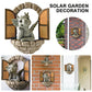 RELAX Courtyard Dinosaur Sculpture Wall Decoration, Weatherproof Resin Statue Miniatures, Lovely Dragon Garden Ornaments for Patio Yard (Dinosaur)