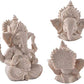 Elephant Statue Sculpture Sandstone Ganesha Buddha Handmade Figurine