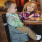 Easy Go Safety Lightweight High Chair Booster Seat, Great for Travel, Blue