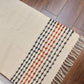 MOTINI Hand Woven Cotton Runner Rug 2' X 6', Knotted Bohemian Accent Throw Rug with Tassels, Natural Color Textured Runner Rug for Bedroom,Living Room,Laundry Room