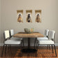 THE NISHA Art Magic 3D Vinyl Removable Wall Sticker Decals DIY, Set of 3, Greek Vases