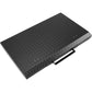 HECASA Griddle Top Cover Lid Diamond Plate Powder Coated Black Aluminum for BBQ 36" Blackstone Griddle Members and Griller
