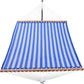 14 FT Quick Dry Hammock with Double Size Solid Wood Spreader Bar Outdoor Patio Yard Poolside Beach Hammock with Chains, Waterproof and UV Resistance, 2 Person 450 Pound Capacity