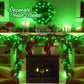 33Ft 100 LED Green Christmas Lights, 8 Modes Green Christmas String Lights, Outdoor Waterproof Green Lights for Christmas Decorations, Halloween, Party, Garden, St Patrick'S Day
