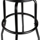 W85010 Swivel Seat Bar Stool for Mechanic Garages and Workshops, Black, 0.6X9.8X5.8 Inches