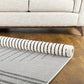 Mark&Day Area Rugs, 5X7 Neerbosch Modern Light Gray Area Rug, Gray / Black / White Carpet for Living Room, Bedroom or Kitchen (5' X 7')