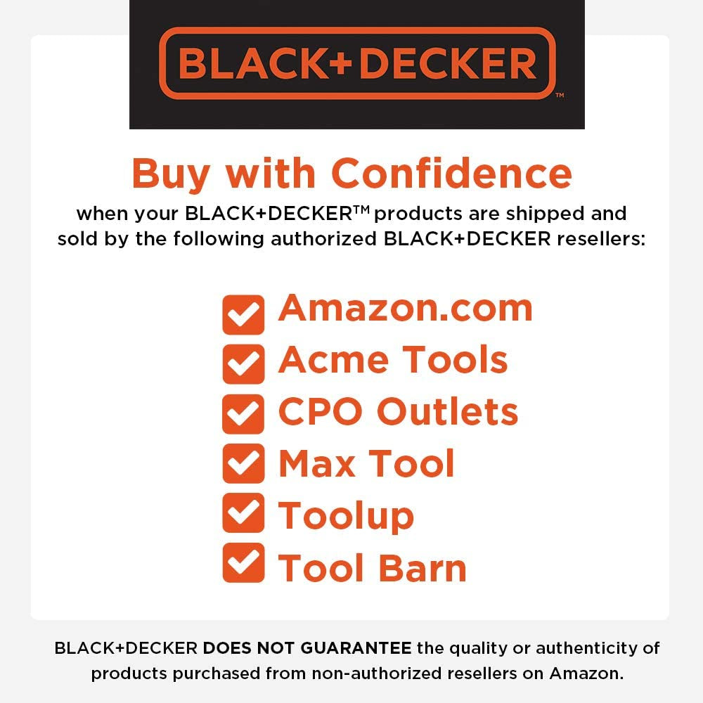 BLACK+DECKER Angle Grinder Tool, 4-1/2-Inch, 6 Amp (BDEG400)