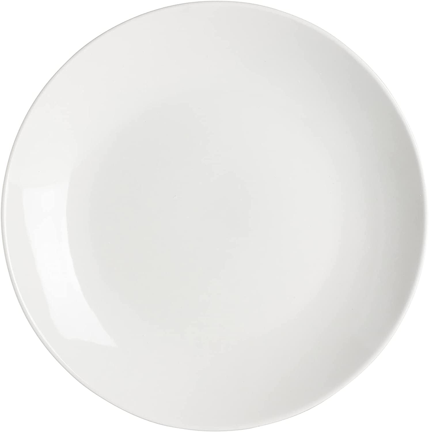 Simply Coupe 16 Piece Dinnerware Set, White - SM-1600-CP-SW
