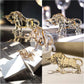 Charm and Lucky Fengshui Crystal Statues Wall Street Bull Figurine Sculpture Home Office Desk Decorative Ornament