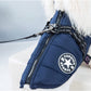 Pet Jacket, Dog Coat Harness Winter Warm Vest Jacket Waterproof Cotton Costume for Puppy Small Medium Dogs (M, Blue)