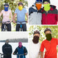SATINIOR 9 Pcs Ski Mask for Men Full Face Helmet Mask Balaclava Winter Neck Gaiter Outdoor Cycling Windproof Hood