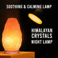 Himalayan Glow Salt Lamp with Dimmer Switch 5-7 Lbs