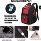 Extra Large 52L Travel Laptop Backpack with USB Charging Port Fit 17 Inch Laptops for Men Women