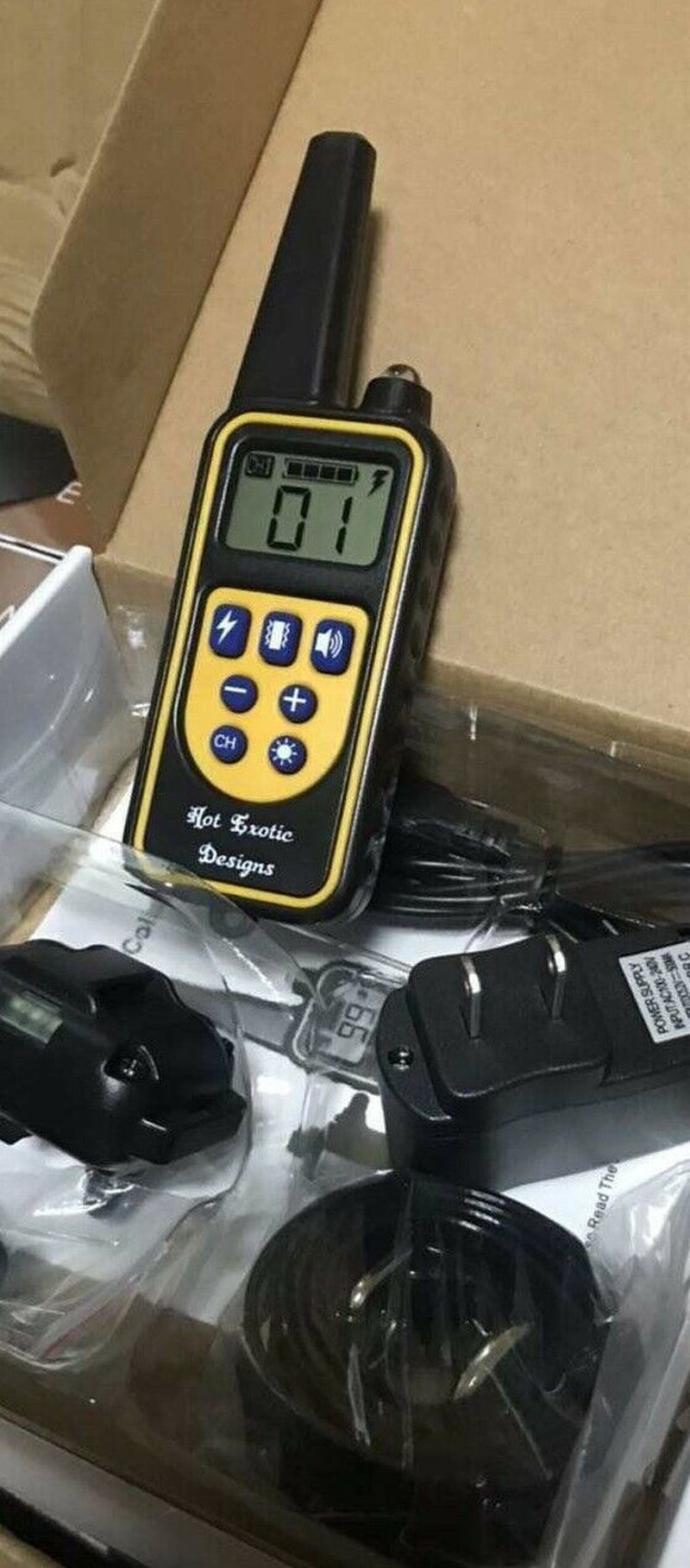 2800 FT Remote Dog Shock Training Collar Rechargeable Waterproof Pet Trainer