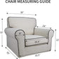Super Stretch Chair Sofa Slipcover – Spandex Non Slip Soft Couch Sofa Cover, Washable Furniture Protector with Non Skid Foam and Elastic Bottom for Kids, Pets （Chair, Camel）