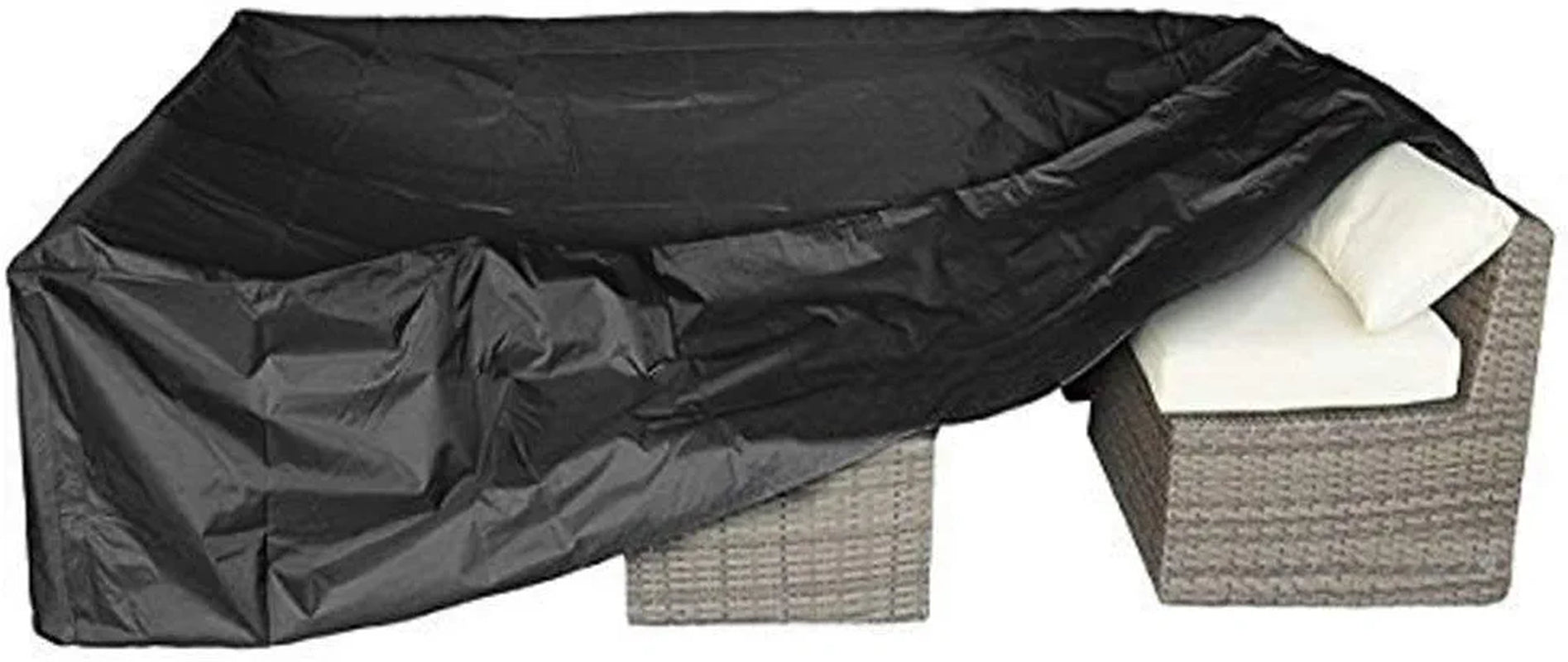 Patio Furniture Set Cover Outdoor Sectional Sofa Set Covers Outdoor Table and Chair Set Covers Water Resistant Large 126 Inch L X 63 Inch W X 28 Inch H